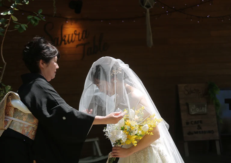 Outdoor wedding｜SAKURA TABLE（サクラテーブル） ｜岐阜結婚式場